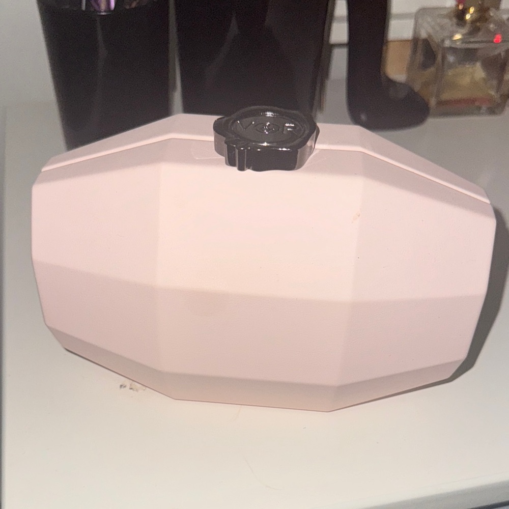 Viktor & Rolf Faceted Light Pink Decorative Box with Black Seal